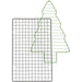 Tree Grid Set 2pc - NY Cake | Cake Decorating & Baking Supplies