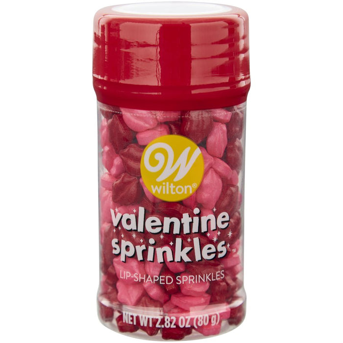 Valentine Lips Short Sprinkle Mix - NY Cake | Cake Decorating & Baking Supplies