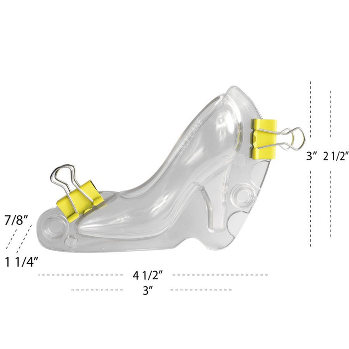 3D Tiny High Heel Shoe Polycarbonate Chocolate Mold - NY Cake | Cake Decorating & Baking Supplies