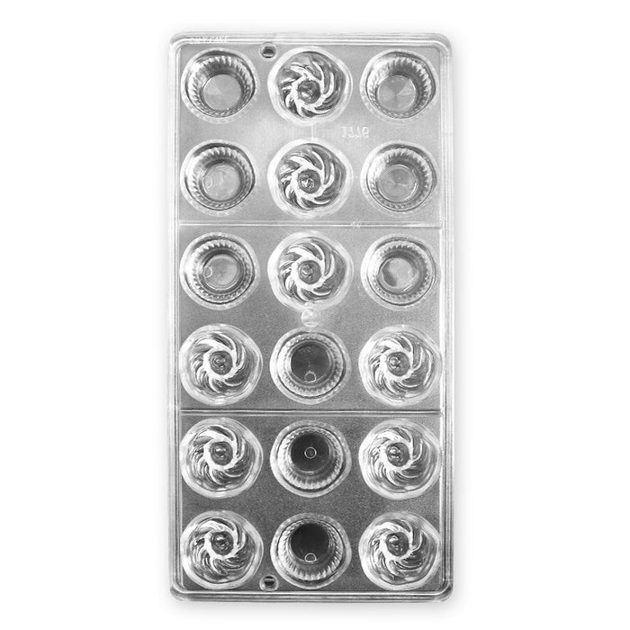 3D Cupcake Polycarbonate Chocolate Mold - NY Cake | Cake Decorating & Baking Supplies