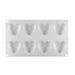 Wrapped Heart Silicone Baking & Freezing Mold - 8 Cavity - NY Cake | Cake Decorating & Baking Supplies