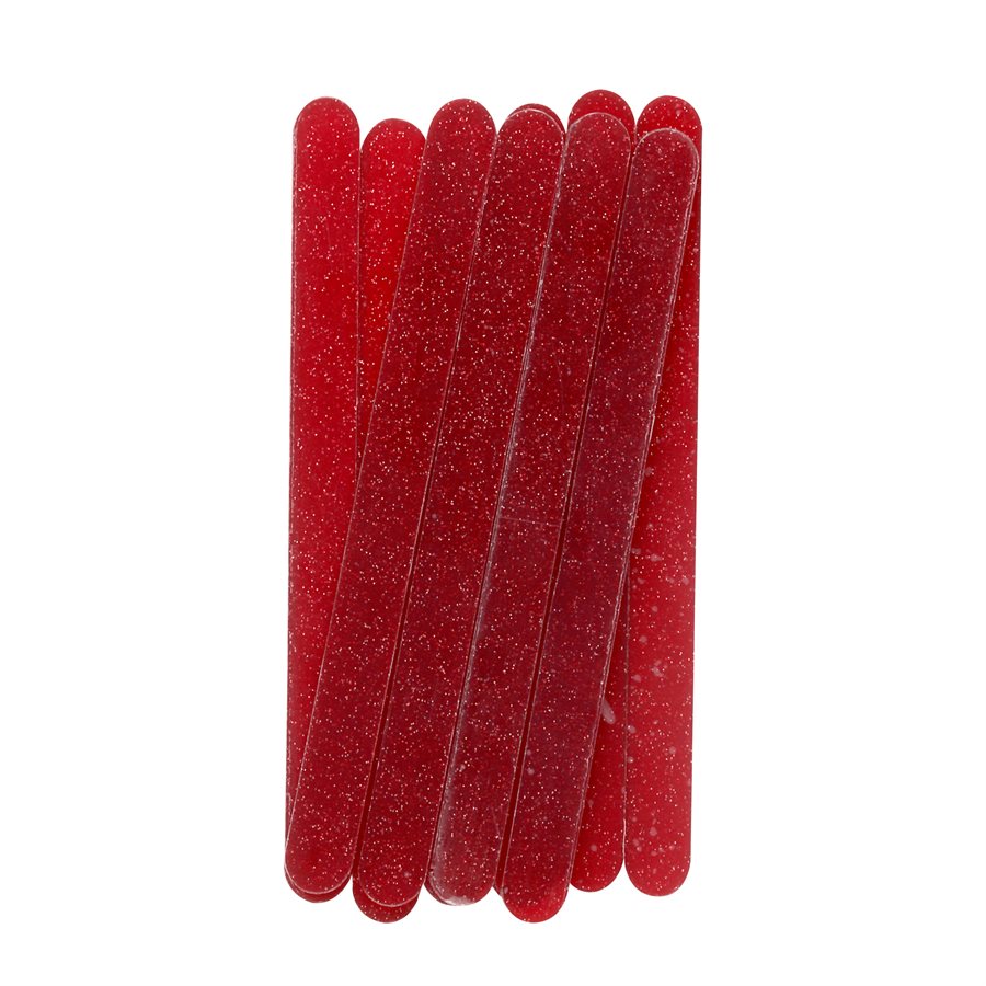 Red Glitter Popsicle Sticks (24CT) – My Little Cakepop, llc