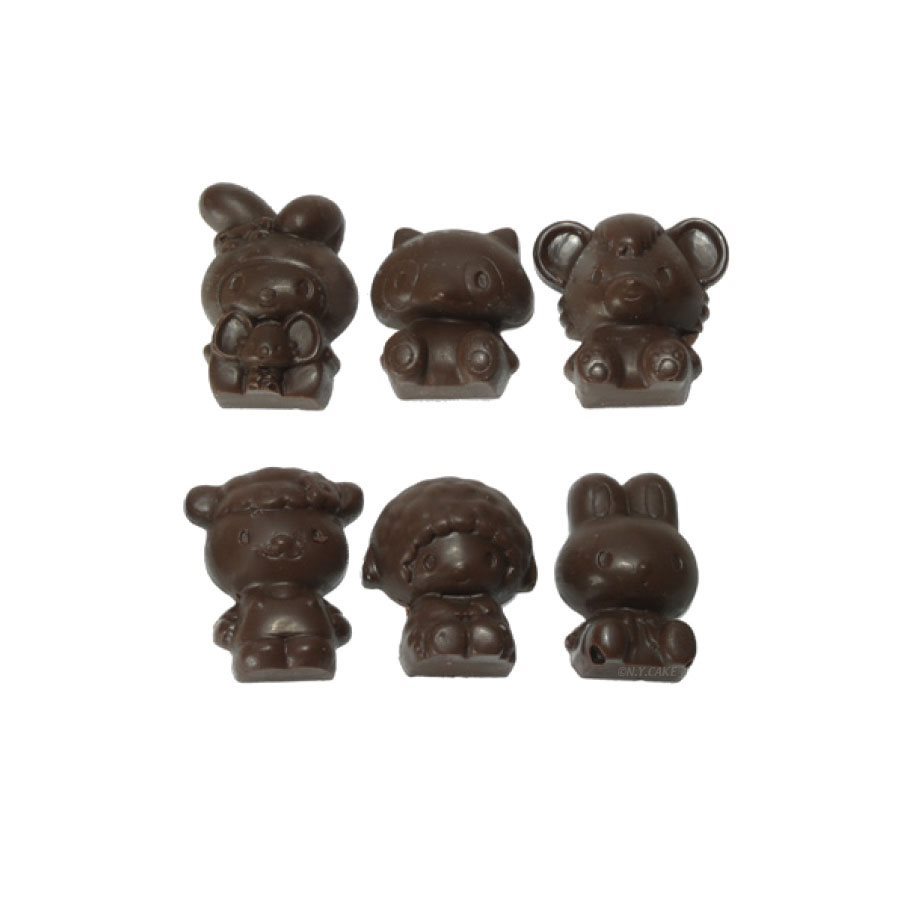 Professional Polycarbonate Geometric Teddy Bear Chocolate Mold