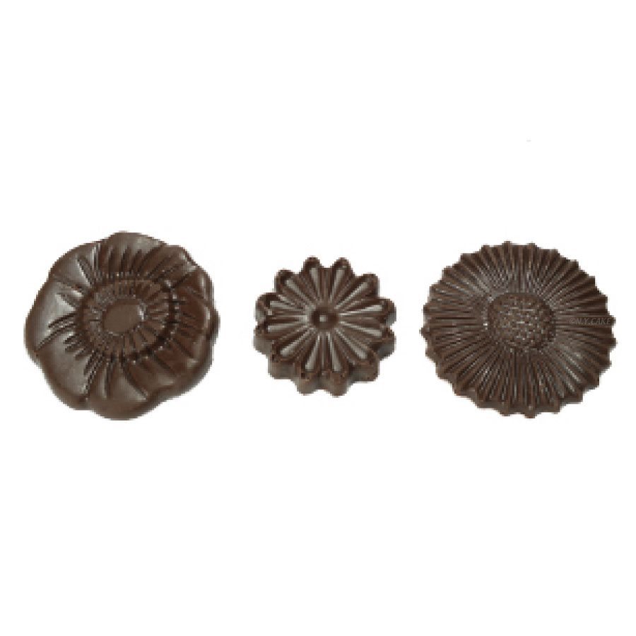 Flowers Polycarbonate Chocolate Mold