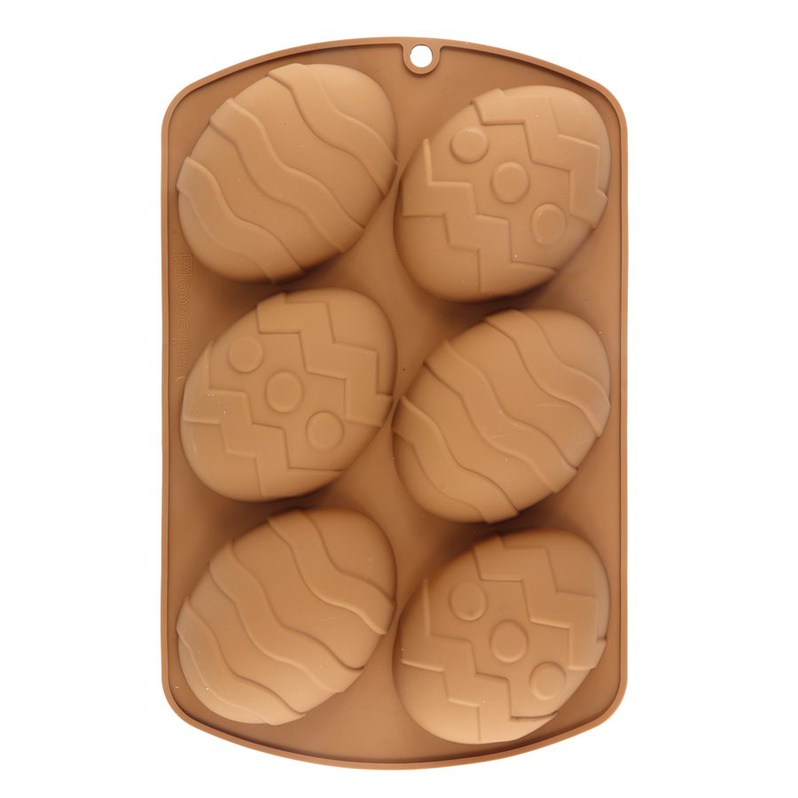 Silicone Baking Mold-Egg Shape 8 Cavity