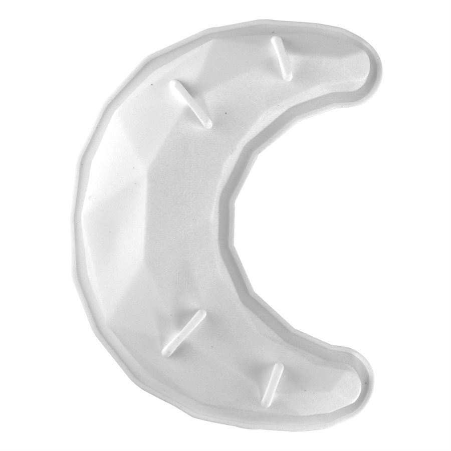 Curved Heart Silicone Baking & Freezing Mold 6 Diam.