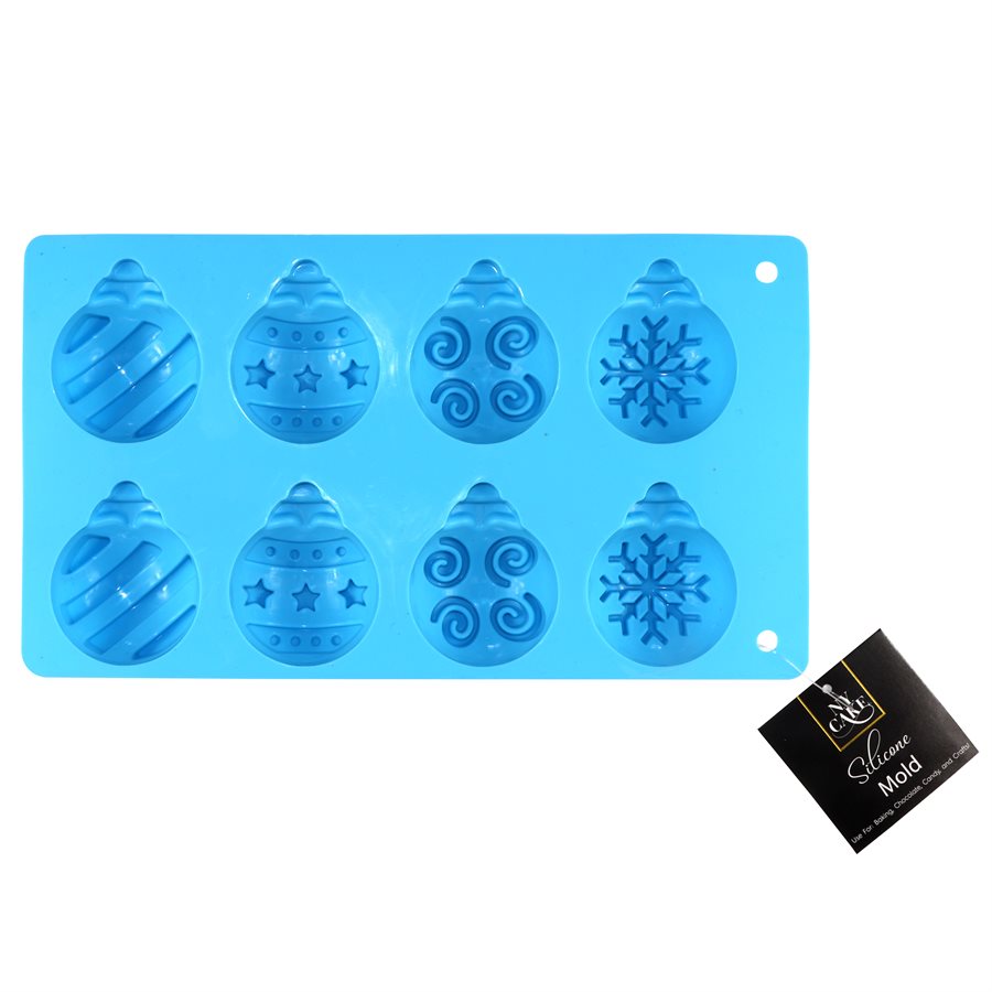 Coop & Hunt Christmas Silicone Baking Molds for Making Holiday Chocolate,  Candy, Soap, Candles, Bath Bombs, Fondant, Cake & Ice Cubes (3 Pack) 