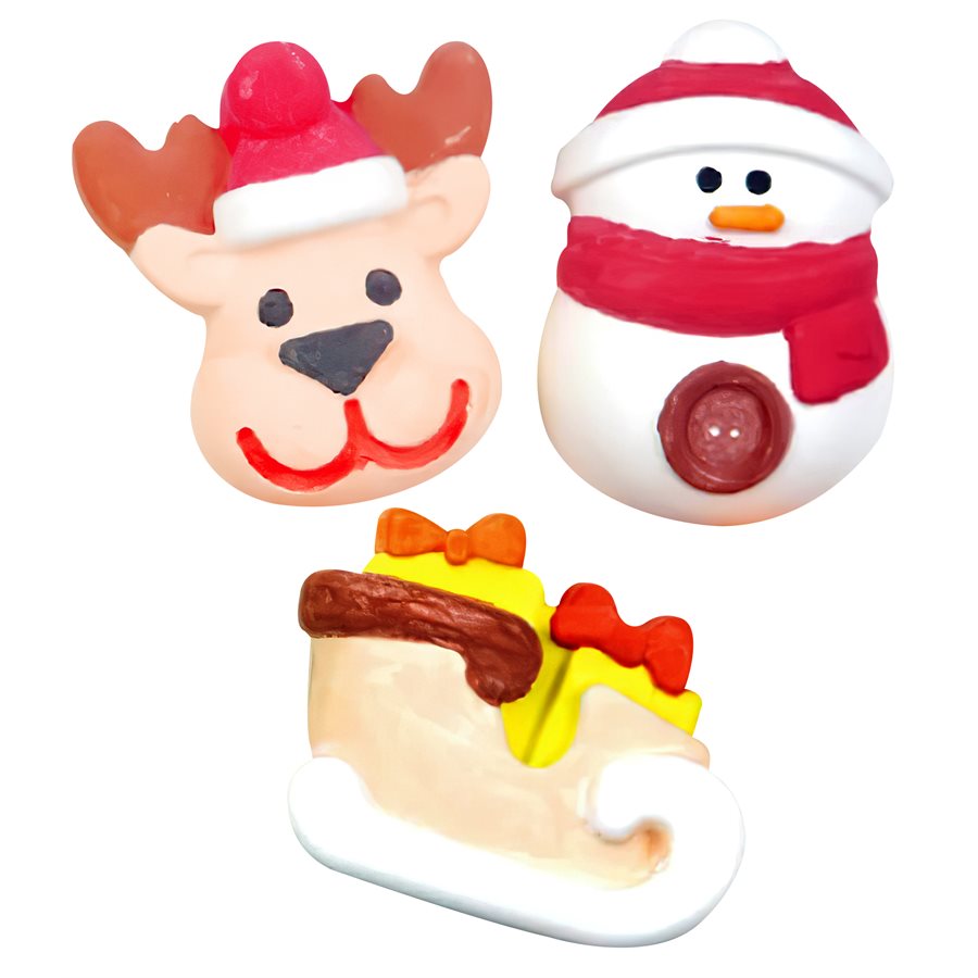 NY Cake Christmas Theme Items Silicone Pan