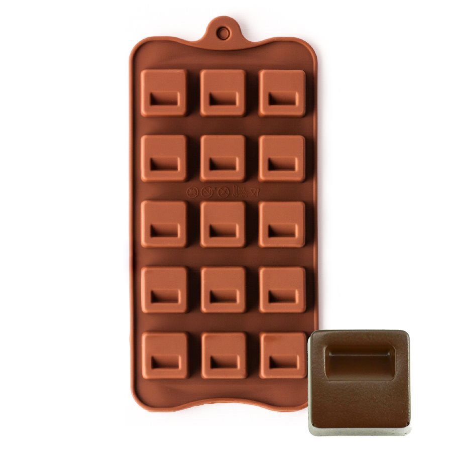 Peanut Butter Cup Silicone Chocolate Mold