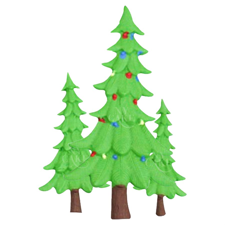 Christmas Tree - Pine Tree - Flexible Mold - Full Sheet-CM