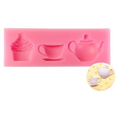 NY Cake Silicone Tea Time Chocolate Mold