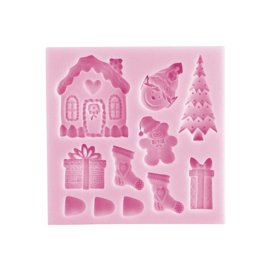  3D Nutcracker Soldier Silicone Fondant Molds Christmas Cake  Decorating Tools DIY Baking Chocolate Mold Candy Clay Moulds : Home &  Kitchen