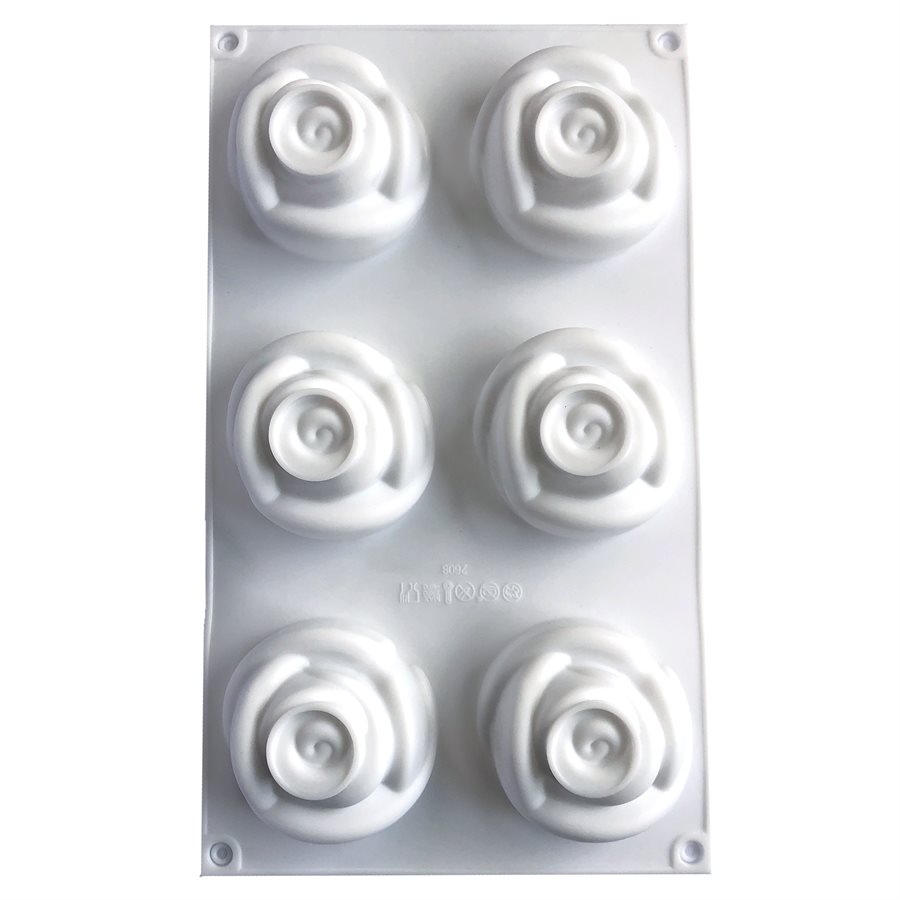 NY Cake Novelty Baking Mold-Open Rose SBM8056