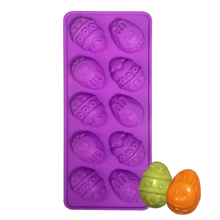 Silicone Egg Shape Ice Cube Tray Moulds Chocolate Dough Mould Cake
