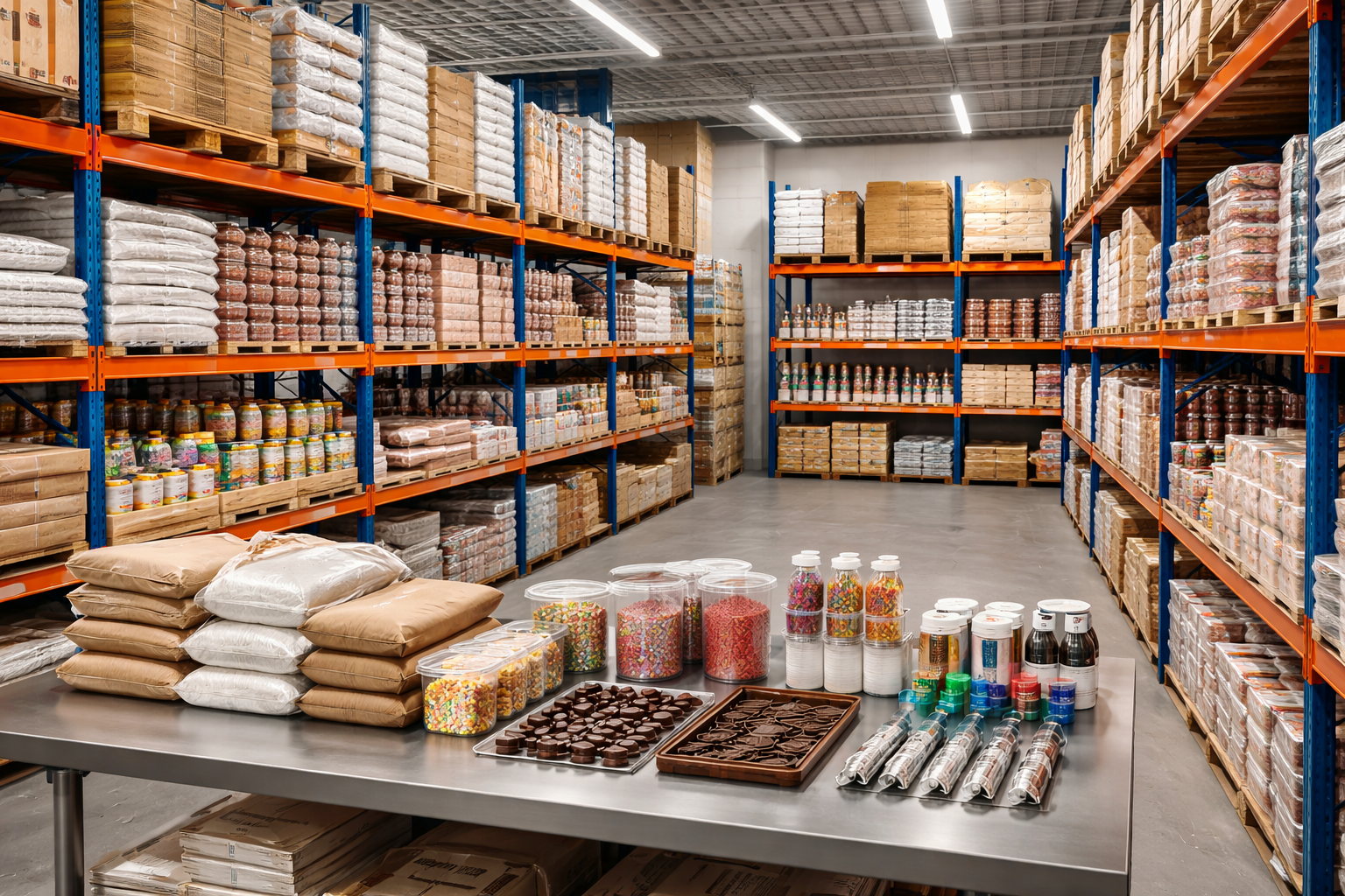 Wholesale baking supplies distributor serving retail stores and bakeries