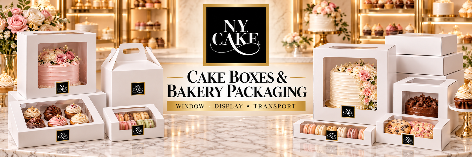 Cake Boxes, Bakery Boxes & Cupcake Boxes | NY Cake — NYCake.com