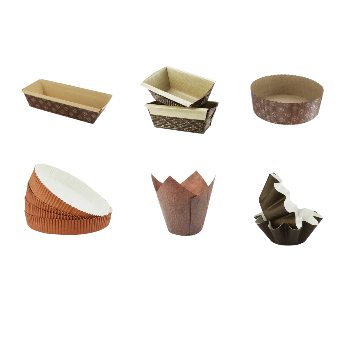 NY Cake® disposable paper baking molds and panettone paper baking cups for wholesale and retail baking supplies