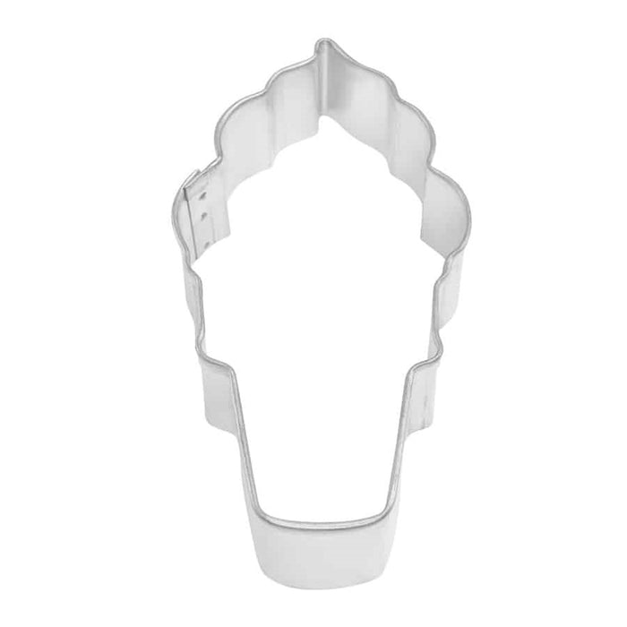 Ice Cream Cone Cookie Cutter 4" - NY Cake | Cake Decorating & Baking Supplies