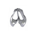 Ballet Slippers Cookie Cutter 2 1/4 Inch - NY Cake | Cake Decorating & Baking Supplies