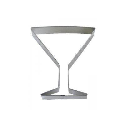 Martini Glass Cookie Cutter 4 Inch - NY Cake | Cake Decorating & Baking Supplies