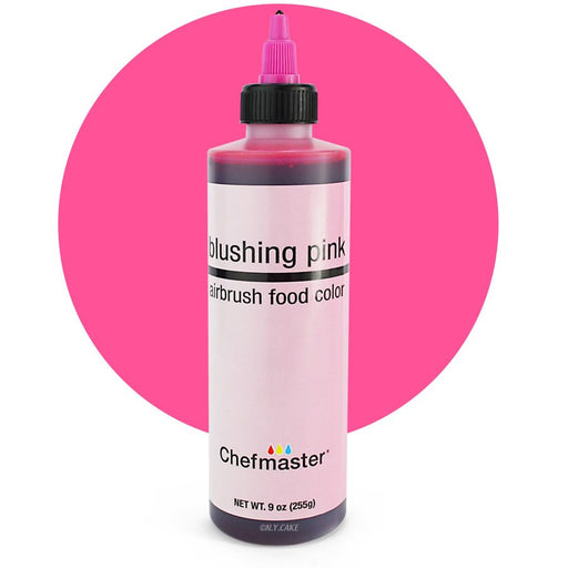 Blushing Pink Airbrush Color 9 Ounce By Chefmaster - NY Cake | Cake Decorating & Baking Supplies