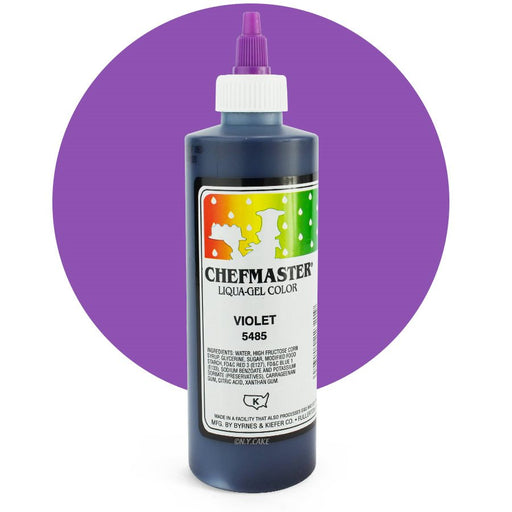 Violet Liqua-Gel Color -10.5 ounce By Chefmaster - NY Cake | Cake Decorating & Baking Supplies