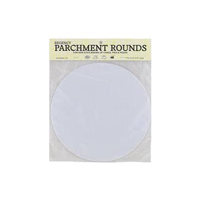Pack of 24 pre-cut 10-inch round parchment paper circles for cake pans and non-stick baking