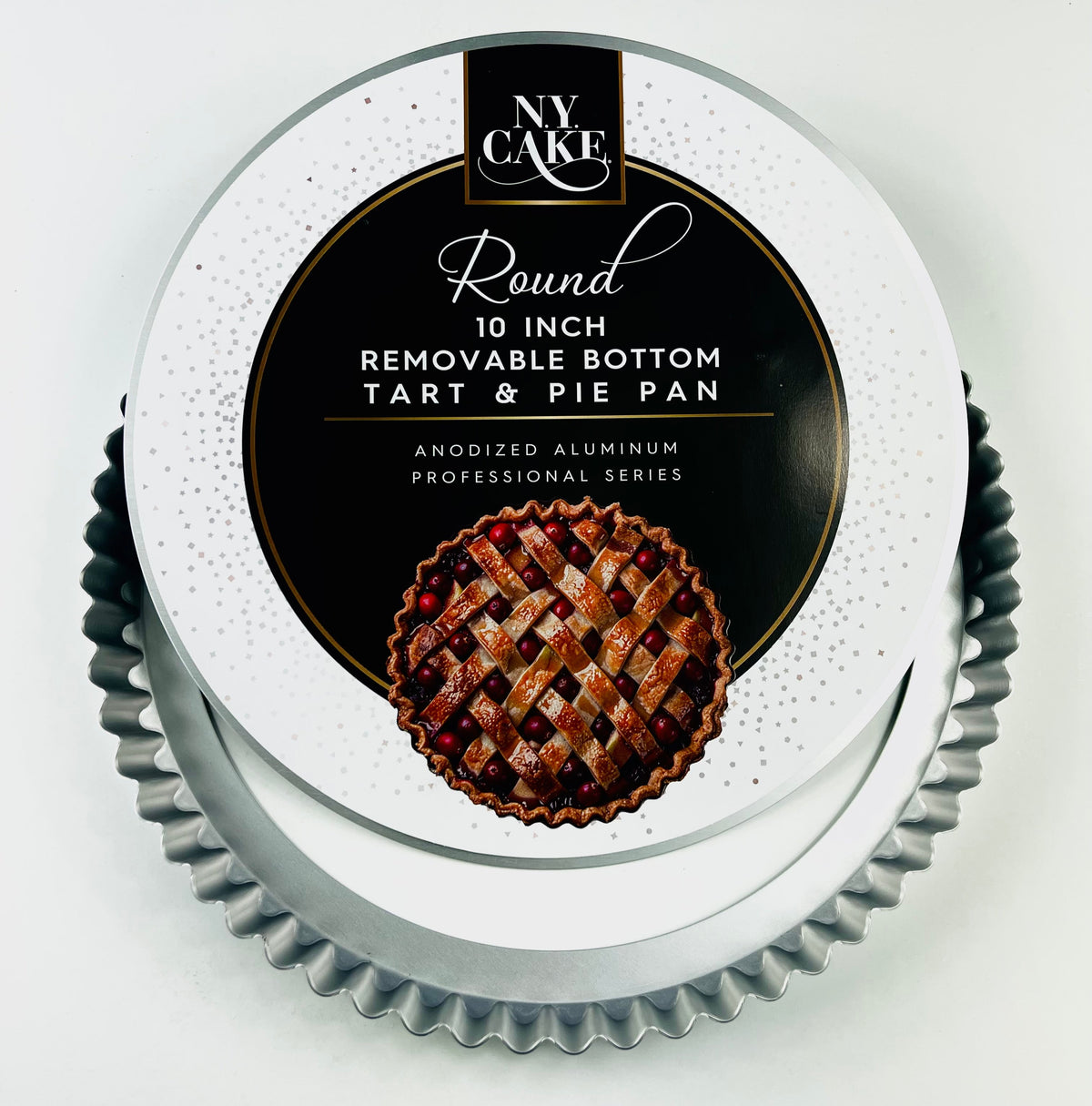 10 Inch Tart Pan with Removable Bottom | Aluminum Tart Pan | NY Cake ...