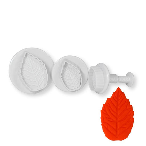 Rose Leaf Plunger Set Large - NY Cake | Cake Decorating & Baking Supplies