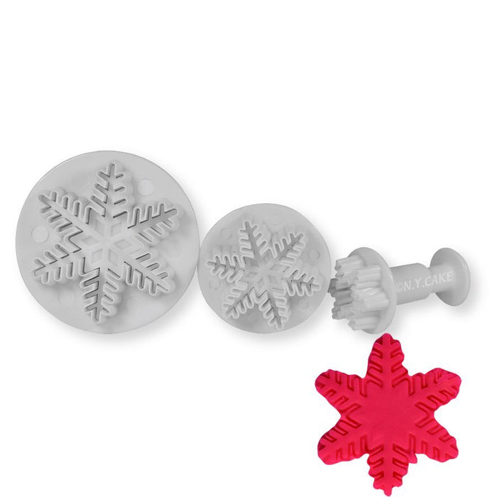 Snowflake Plunger - NY Cake | Cake Decorating & Baking Supplies