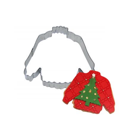 Sweater Cookie Cutter 4 Inch - NY Cake | Cake Decorating & Baking Supplies