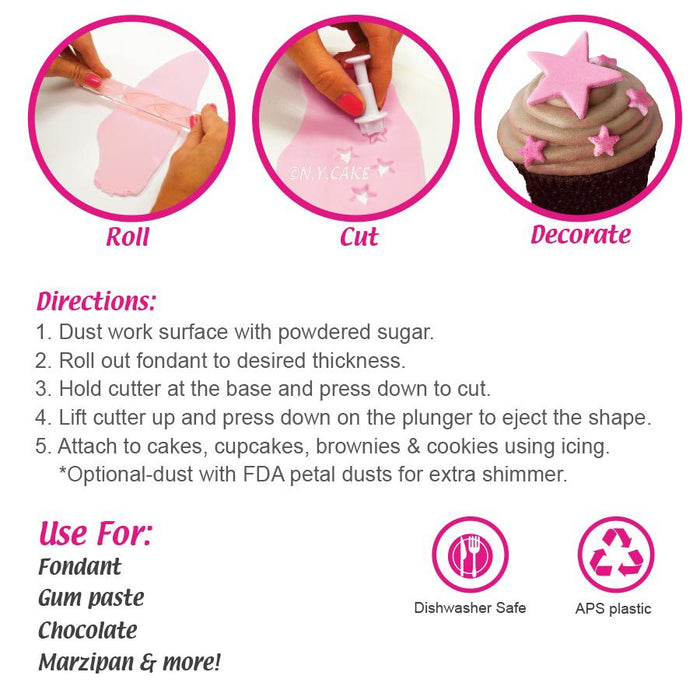 Star Plunger - NY Cake | Cake Decorating & Baking Supplies