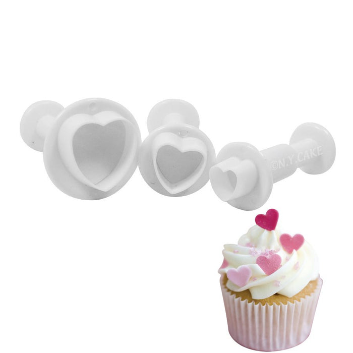 Heart Plunger - NY Cake | Cake Decorating & Baking Supplies