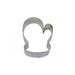 Mitten Cookie Cutter 3 1/2 Inch - NY Cake | Cake Decorating & Baking Supplies