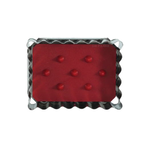 Rectangle Linzer Cookie Cutter - NY Cake | Cake Decorating & Baking Supplies