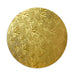 14 inch gold round cake drum board 1/2 inch thick embossed finish