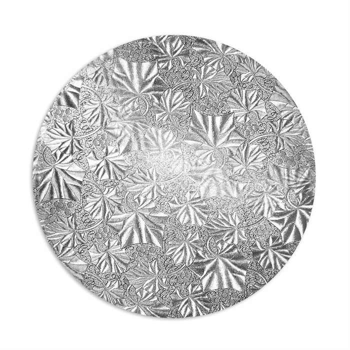 16 Inch Silver Round Cake Drum Board, 1/2" Thick