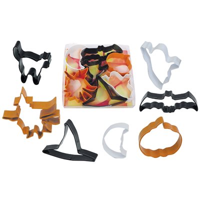 Halloween Cookie Cutter Poly Resin Set of 7 - NY Cake | Cake Decorating & Baking Supplies