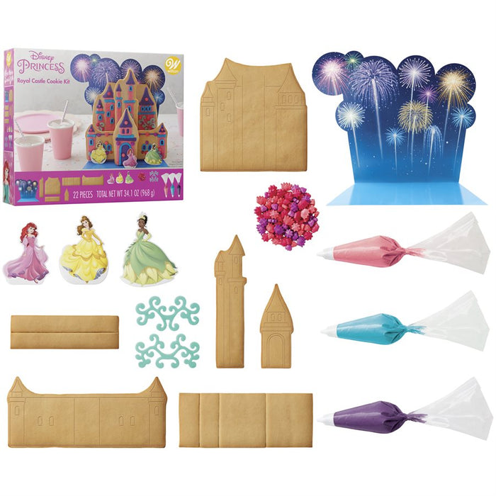 Disney Princess Royal Castle Cookie Kit - NY Cake | Cake Decorating & Baking Supplies