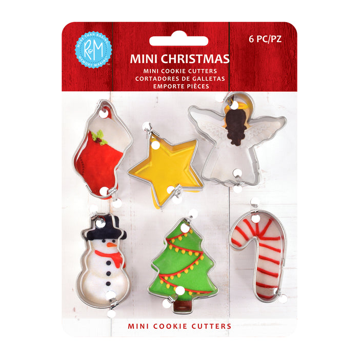 Mini Christmas Cookie Cutter Set – 6 Piece