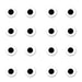 1/4 inch edible candy eyes icing decorations bulk 1,000 count