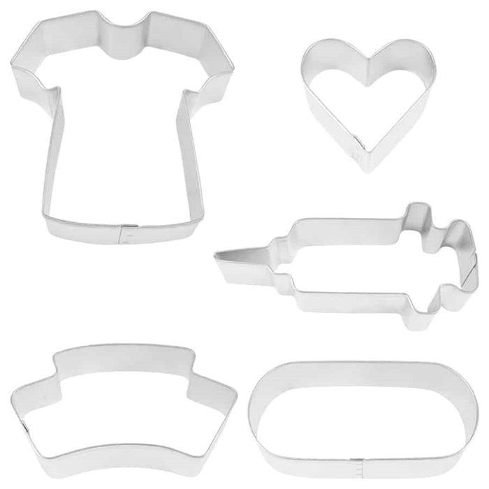 Nurse Themed Cookie Cutter Set 5pcs - NY Cake | Cake Decorating & Baking Supplies