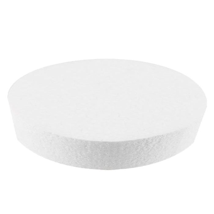 Round Styrofoam Cake Dummy - NY Cake | Cake Decorating & Baking Supplies