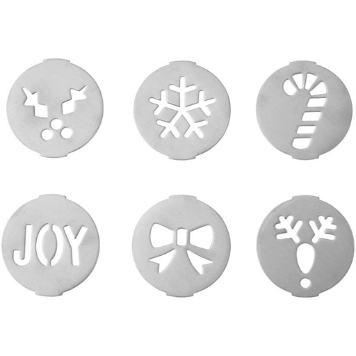 Cookie Press Discs Holiday Themed - NY Cake | Cake Decorating & Baking Supplies