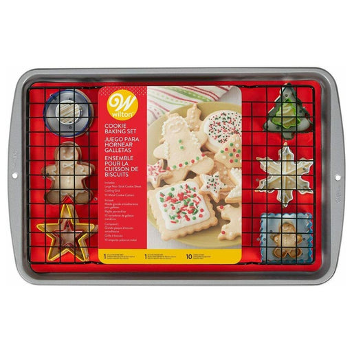 Christmas Cookie Baking Set by Wilton - 12 Piece - NY Cake | Cake Decorating & Baking Supplies