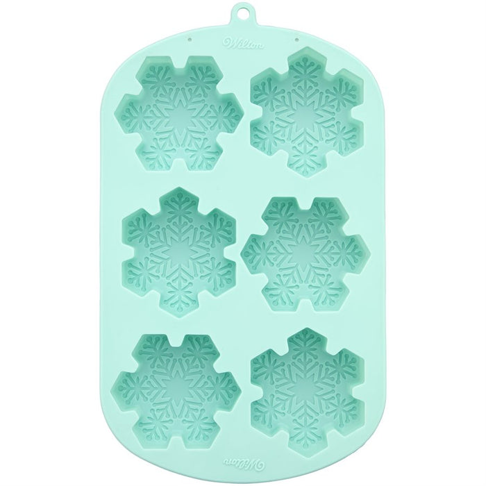 Snowflake Silicone Mold - NY Cake | Cake Decorating & Baking Supplies