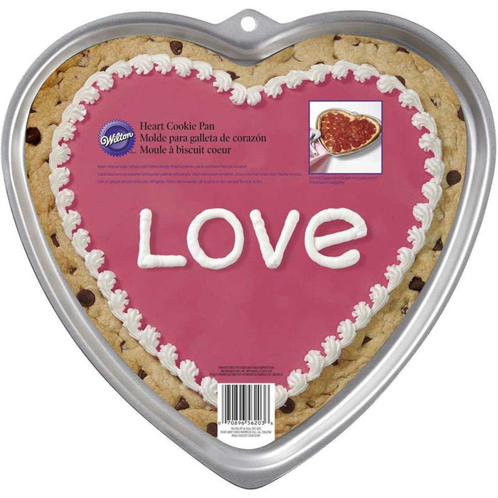 Giant Heart Cookie Pan - NY Cake | Cake Decorating & Baking Supplies