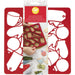 Christmas Icon Multi-Cookie Cutter 1pc - NY Cake | Cake Decorating & Baking Supplies