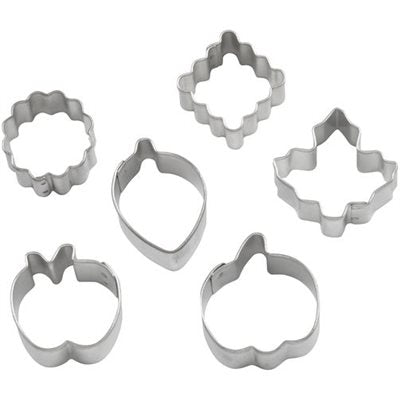 Mini Pie Cookie Cutters 6 pcs By Wilton - NY Cake | Cake Decorating & Baking Supplies