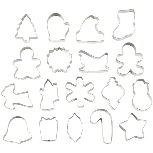 Christmas Cookie Cutter Set 18ct - NY Cake | Cake Decorating & Baking Supplies